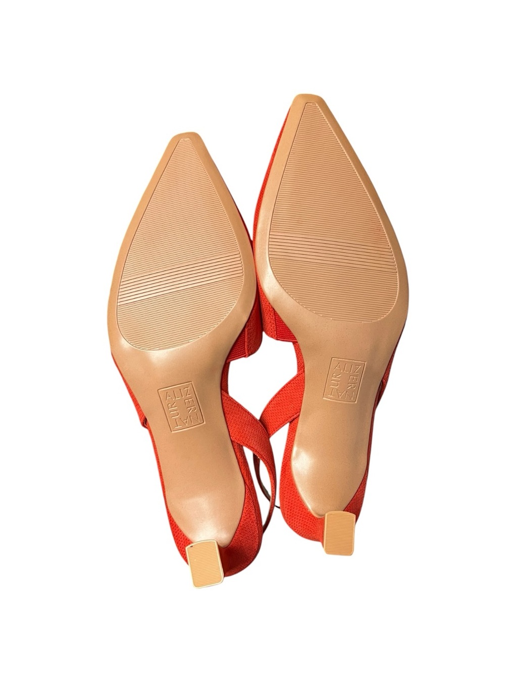🌻NEW w/box Naturalizer Dalary Slingback Dress Pumps Maserati Red Pointed Size 9 - Picture 8 of 10